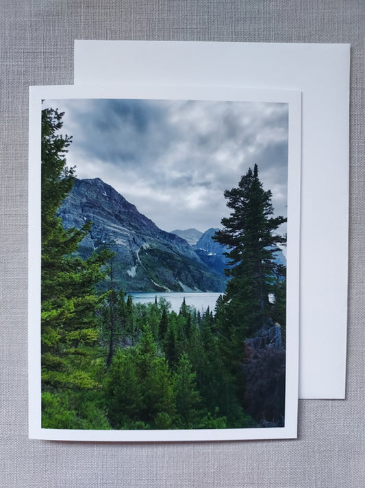 St. Mary Lake, Glacier - Blank Inside