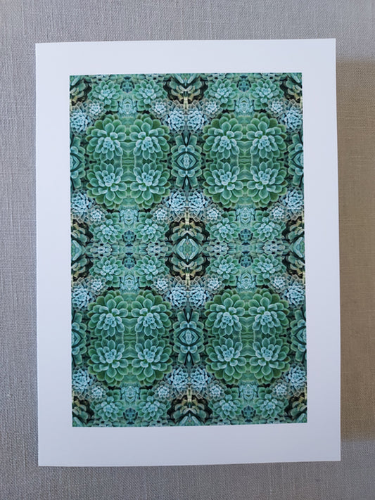 Succulent Pattern (b) - Blank Inside