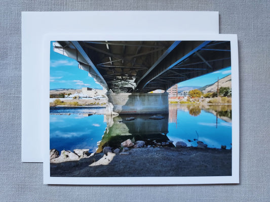 Under Higgins Bridge - Blank Inside